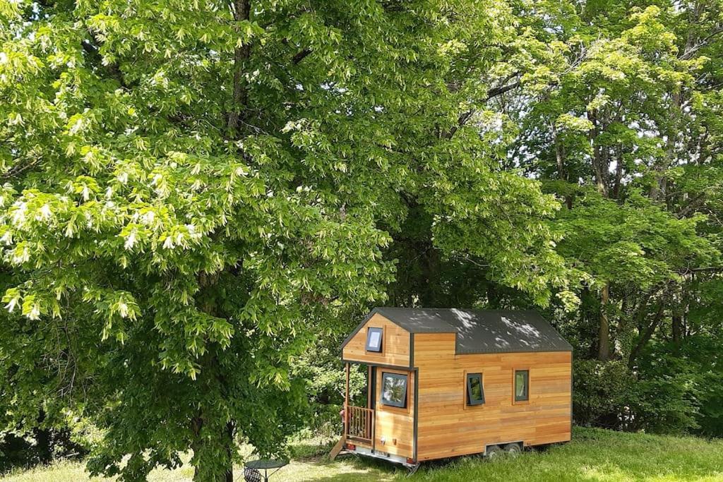 كريست Micro Maison Bois / Tiny House Au Calme المظهر الخارجي الصورة